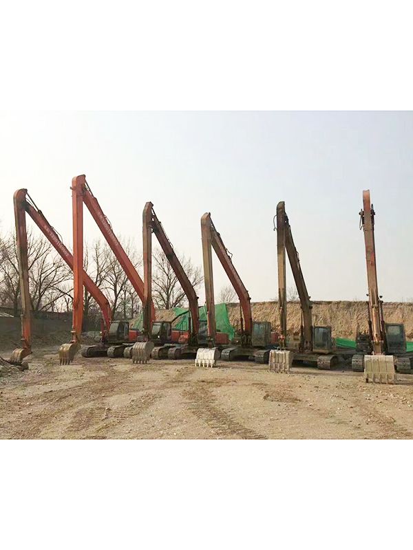 加长臂水路两用挖掘机