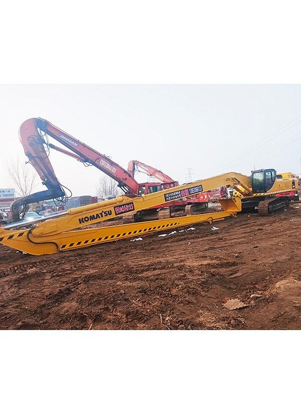 加长臂水路两用挖掘机