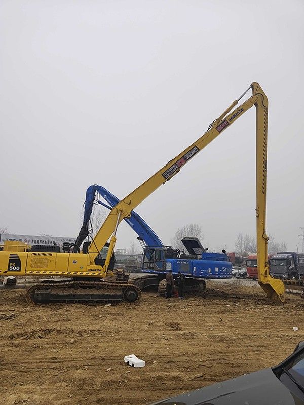 加长臂水路两用挖掘机