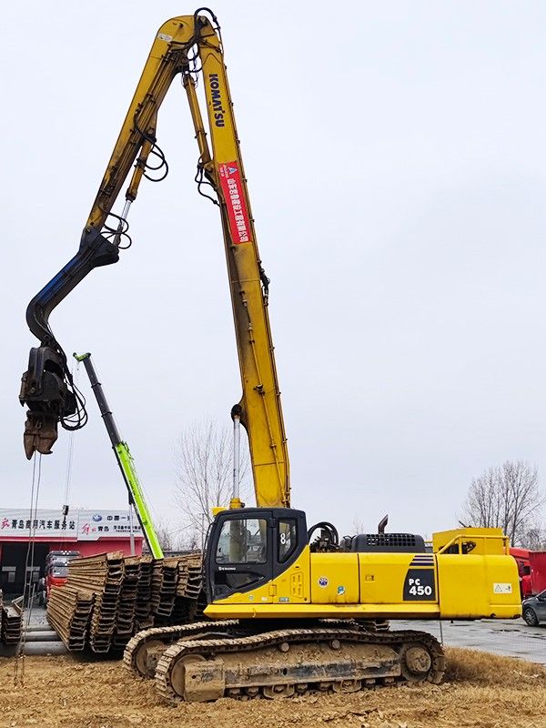 加长臂水路两用挖掘机