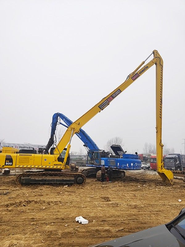 加长臂水路两用挖掘机